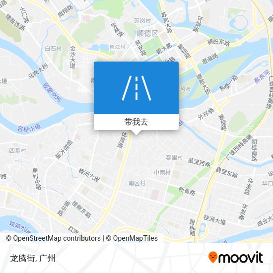 龙腾街地图