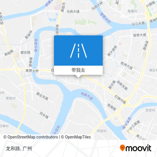 龙和路地图
