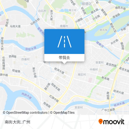 南街大街地图