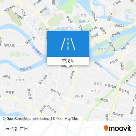 乐平路地图