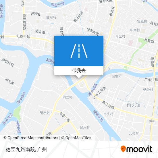 德宝九路南段地图
