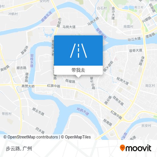 步云路地图