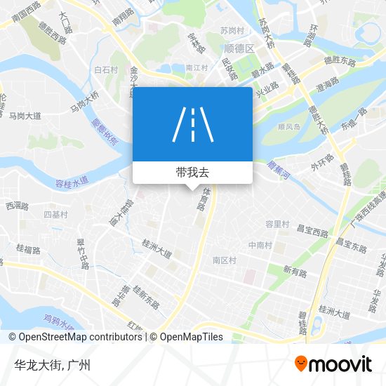 华龙大街地图