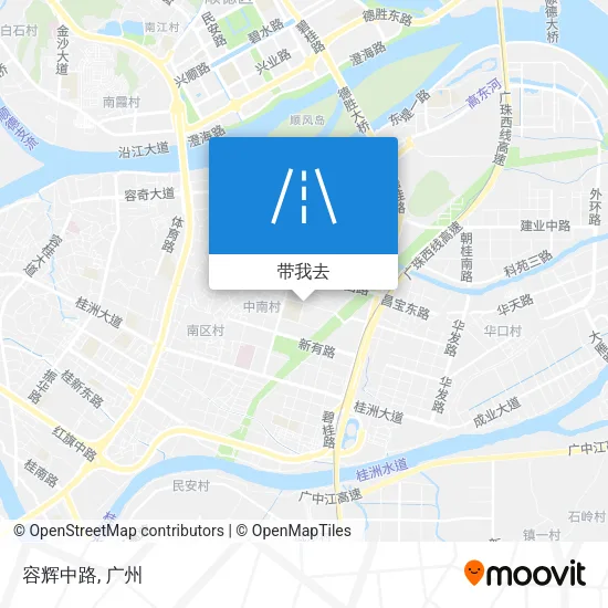 容辉中路地图