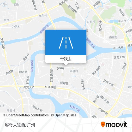 容奇大道西地图