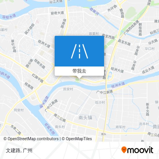文建路地图
