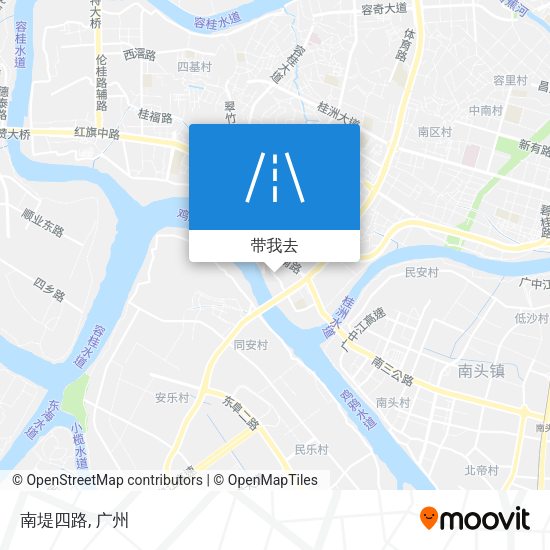 南堤四路地图