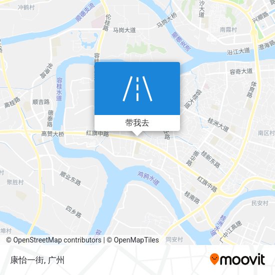 康怡一街地图