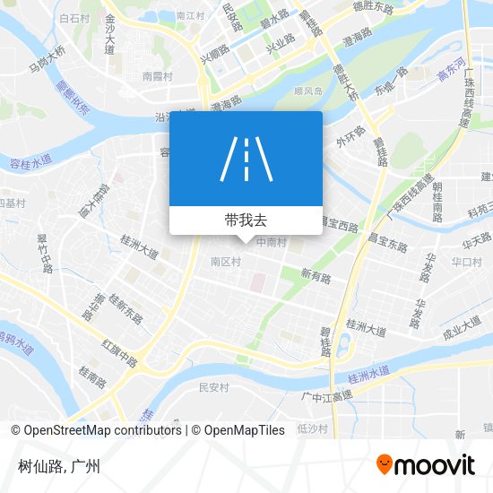 树仙路地图