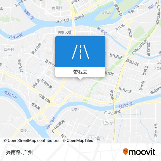 兴南路地图