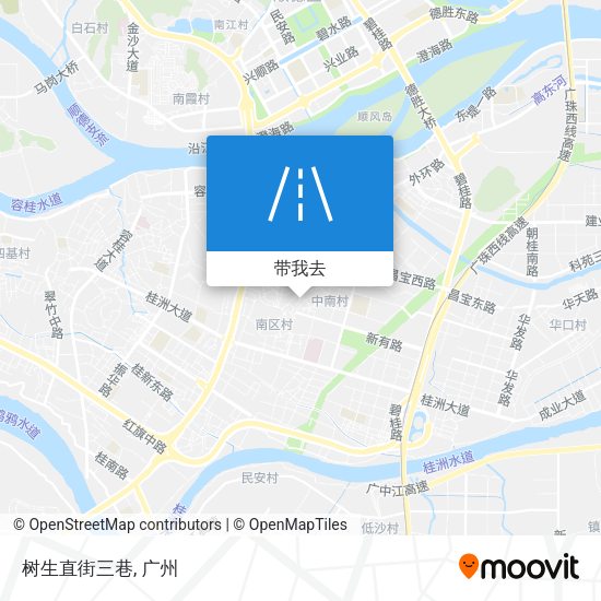 树生直街三巷地图