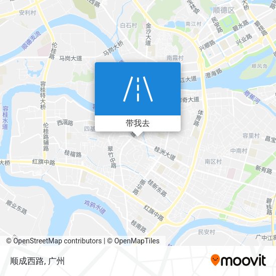 顺成西路地图
