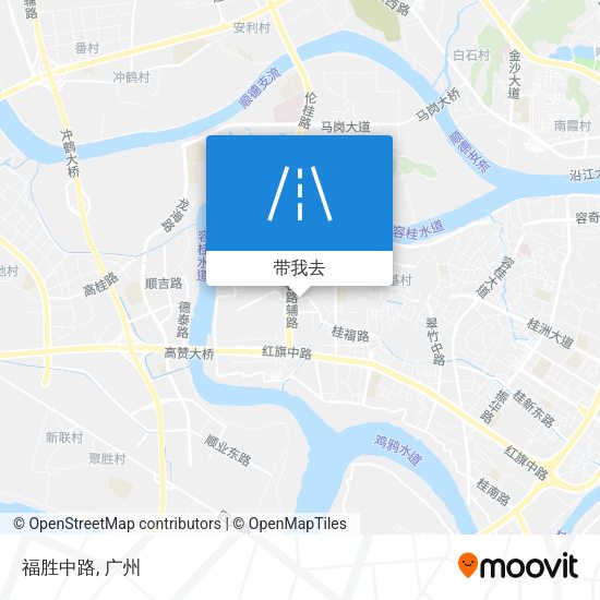 福胜中路地图