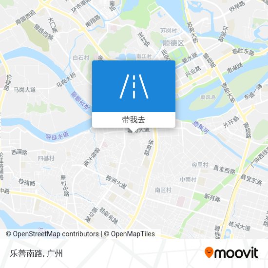 乐善南路地图