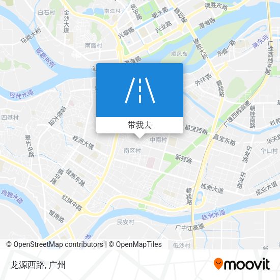 龙源西路地图