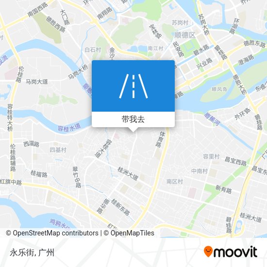 永乐街地图