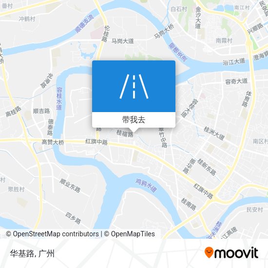 华基路地图