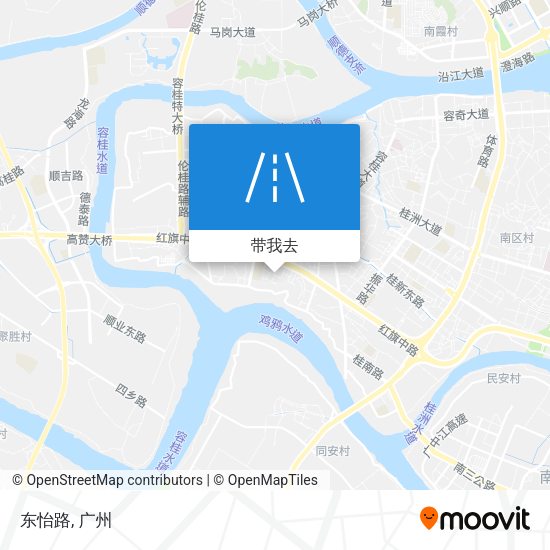 东怡路地图