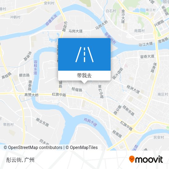 彤云街地图
