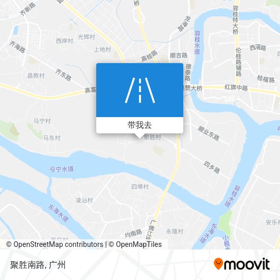 聚胜南路地图