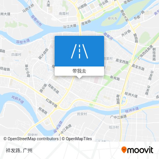 祥发路地图