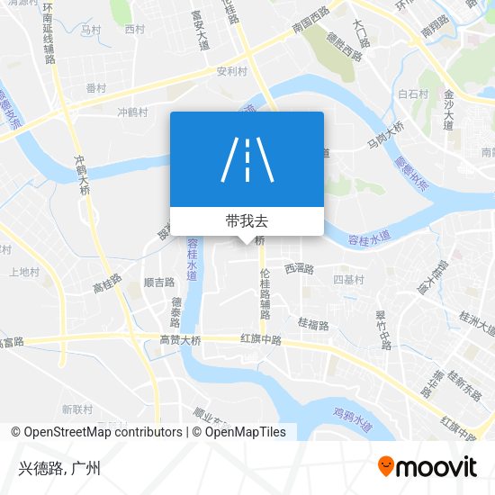 兴德路地图