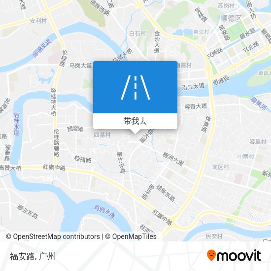 福安路地图
