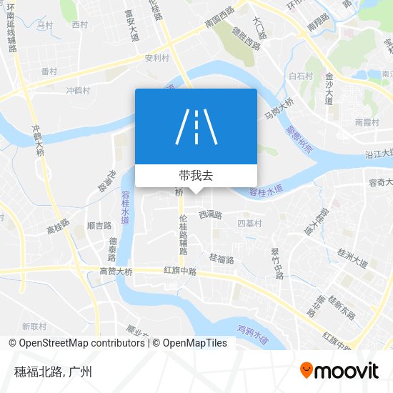穗福北路地图