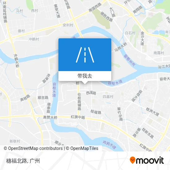 穗福北路地图