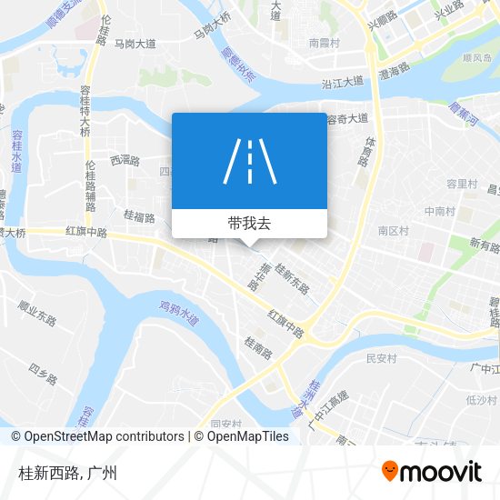 桂新西路地图