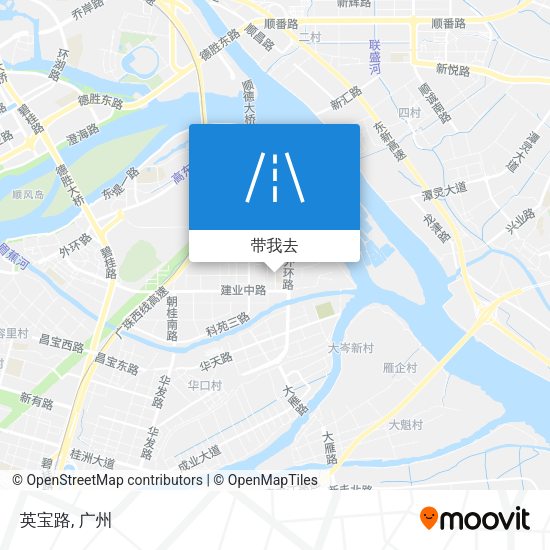 英宝路地图