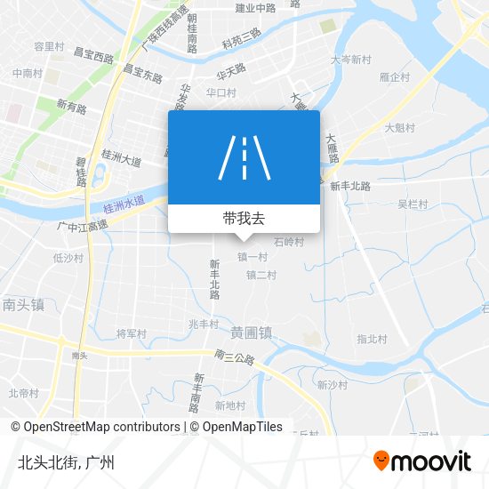 北头北街地图
