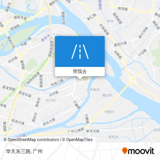 华天东三路地图
