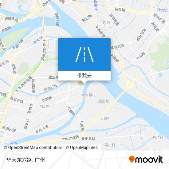 华天东六路地图