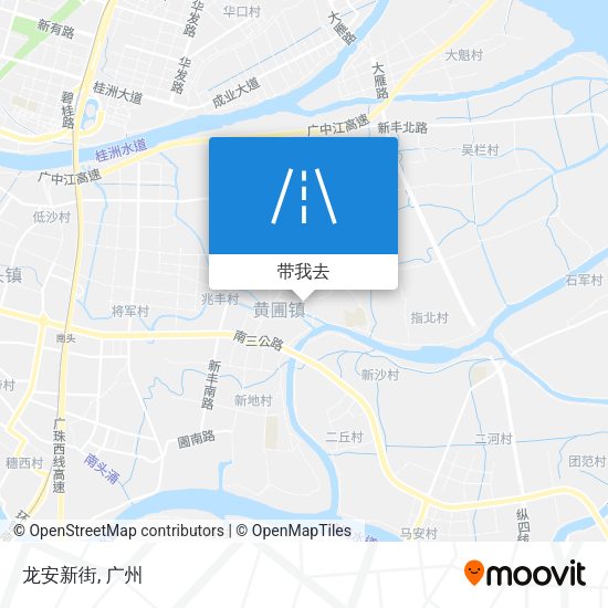龙安新街地图