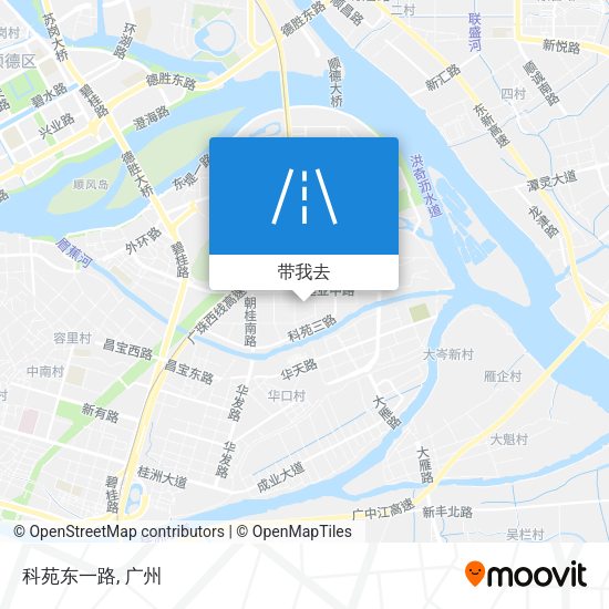 科苑东一路地图