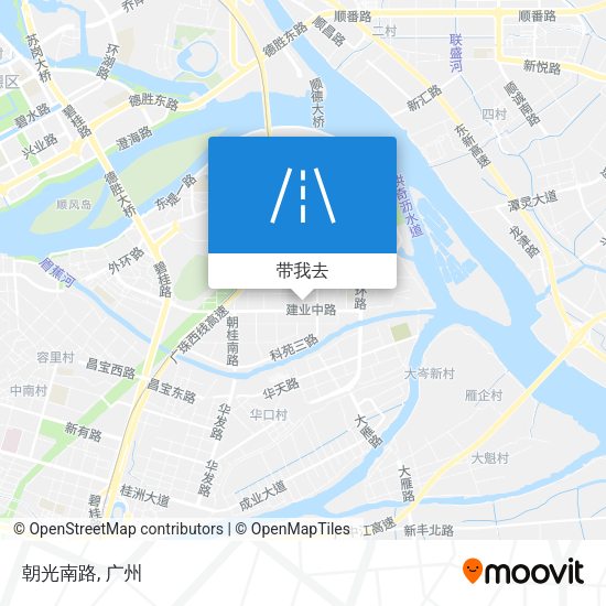 朝光南路地图