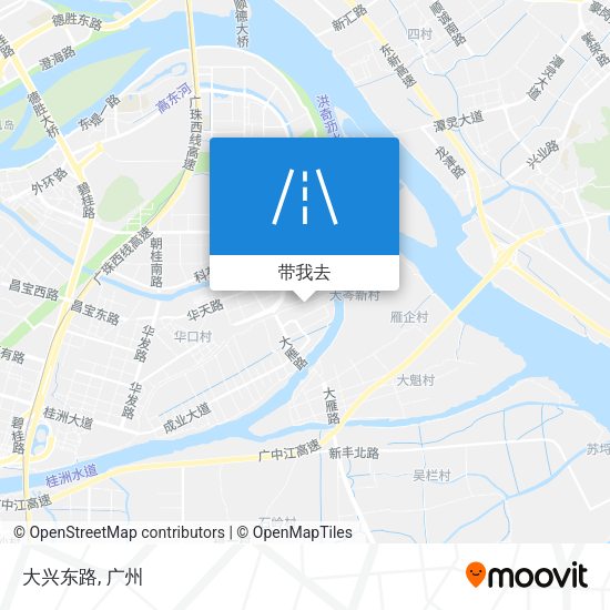 大兴东路地图