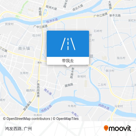 鸿发西路地图