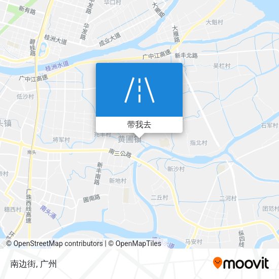 南边街地图
