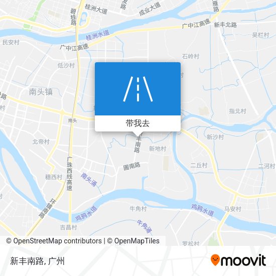 新丰南路地图