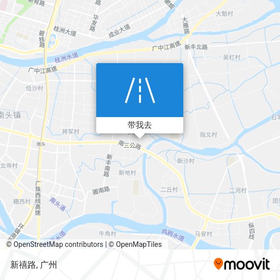 新禧路地图
