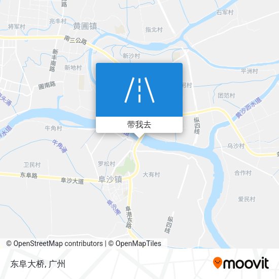 东阜大桥地图