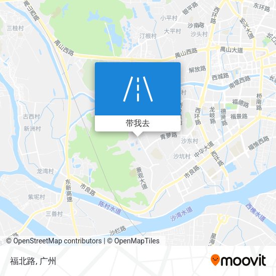 福北路地图