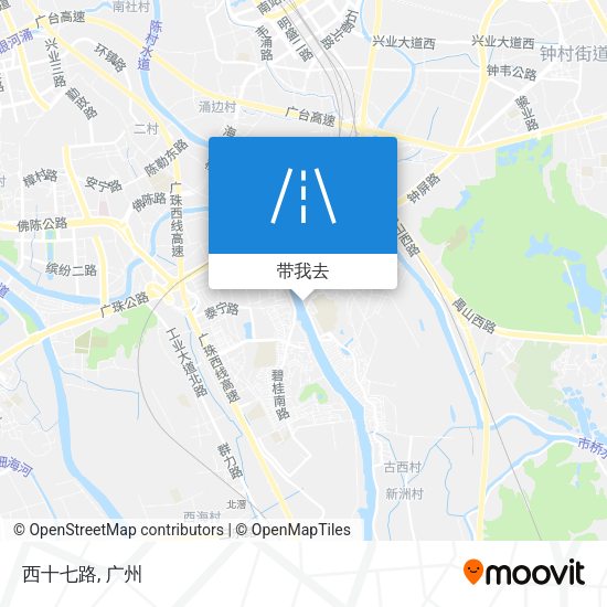 西十七路地图