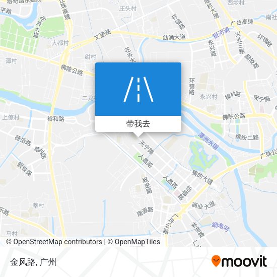 金风路地图