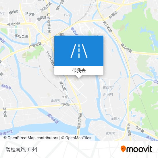 碧桂南路地图