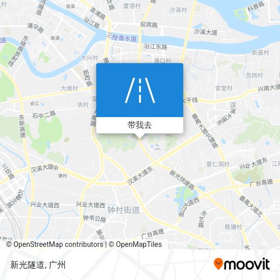 新光隧道地图