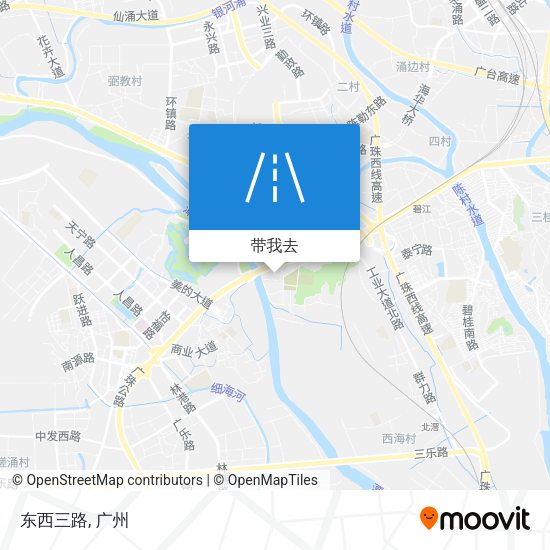 东西三路地图