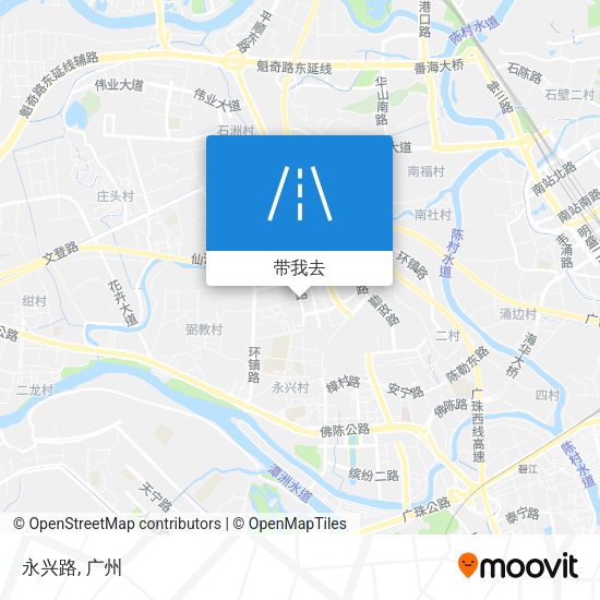 永兴路地图